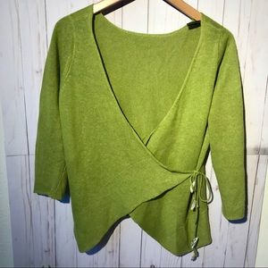 Isda & co wrap cardigan